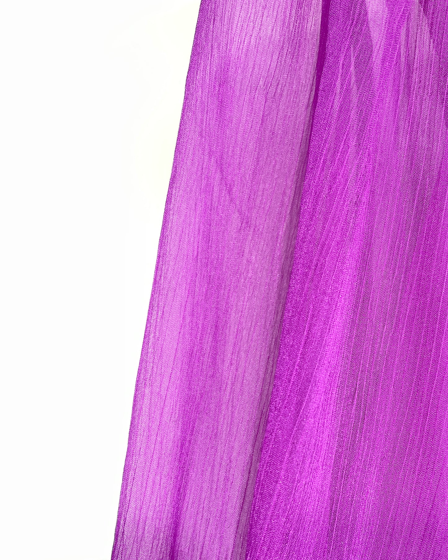 Chiffon purple party dress