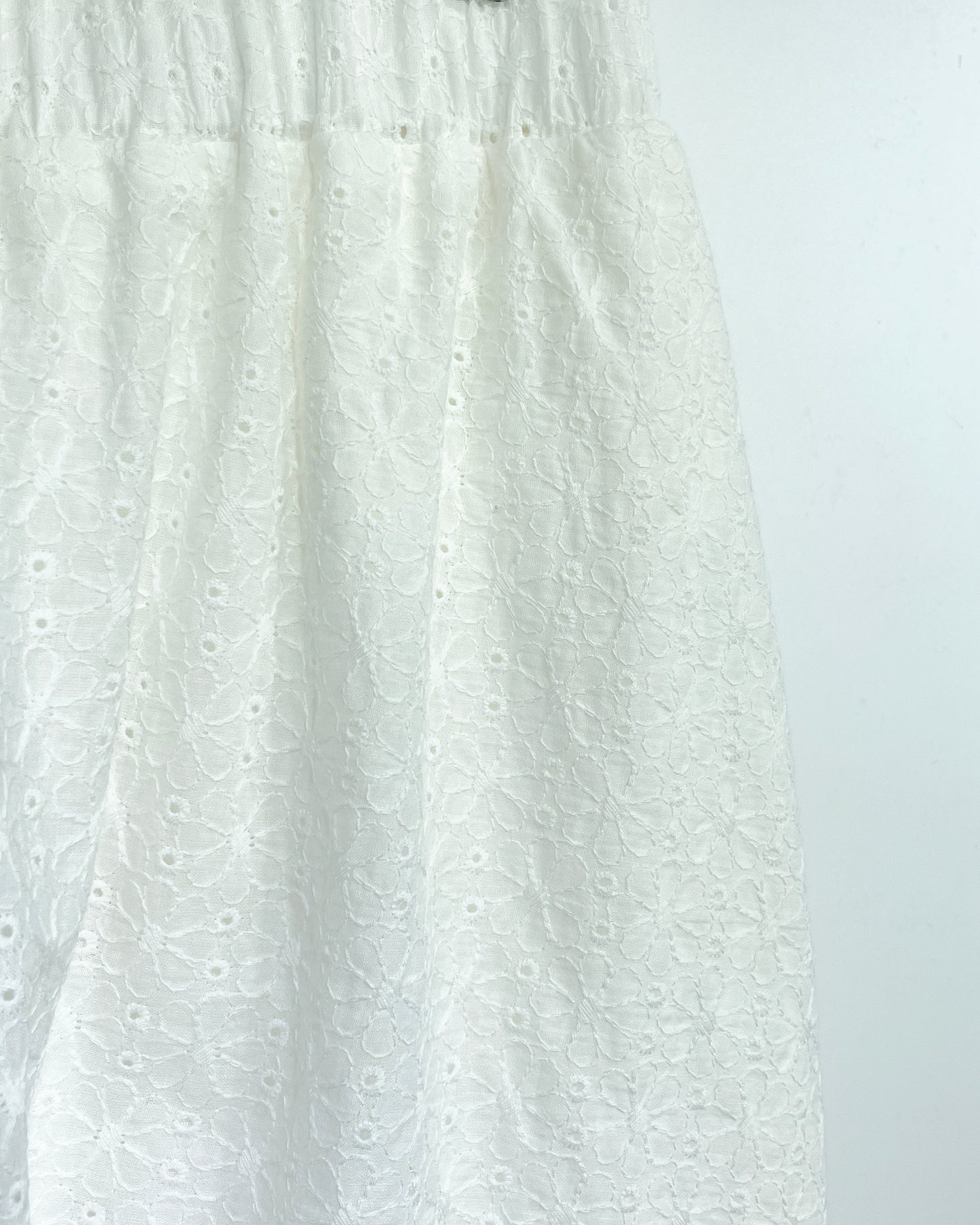 Cotton embroidery skirt