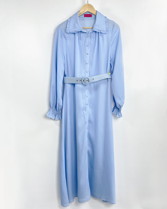 Blue george dress